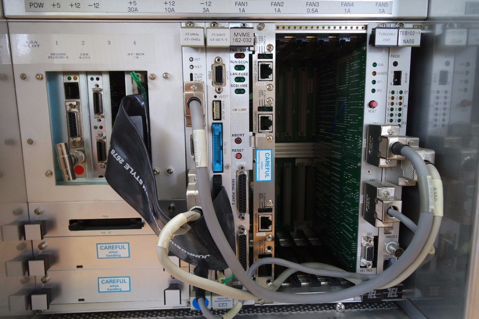 Vme Rack Row TOKYO ELECTRON S/N 120566 VME RACK ASSY FOR UNITY2 855DD , USED - GRANDBIRD