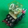 IDEC RH3B-U RELAY SH3B-05B BASE, USED 3 IDEC RH3B-U RELAY SH3B-05B BASE, USED
